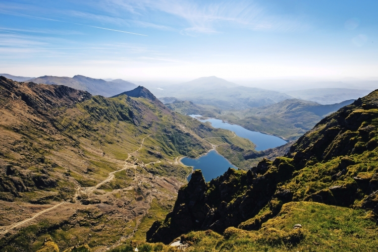 Snowdonia Nationalpark höchster Berg in Wales