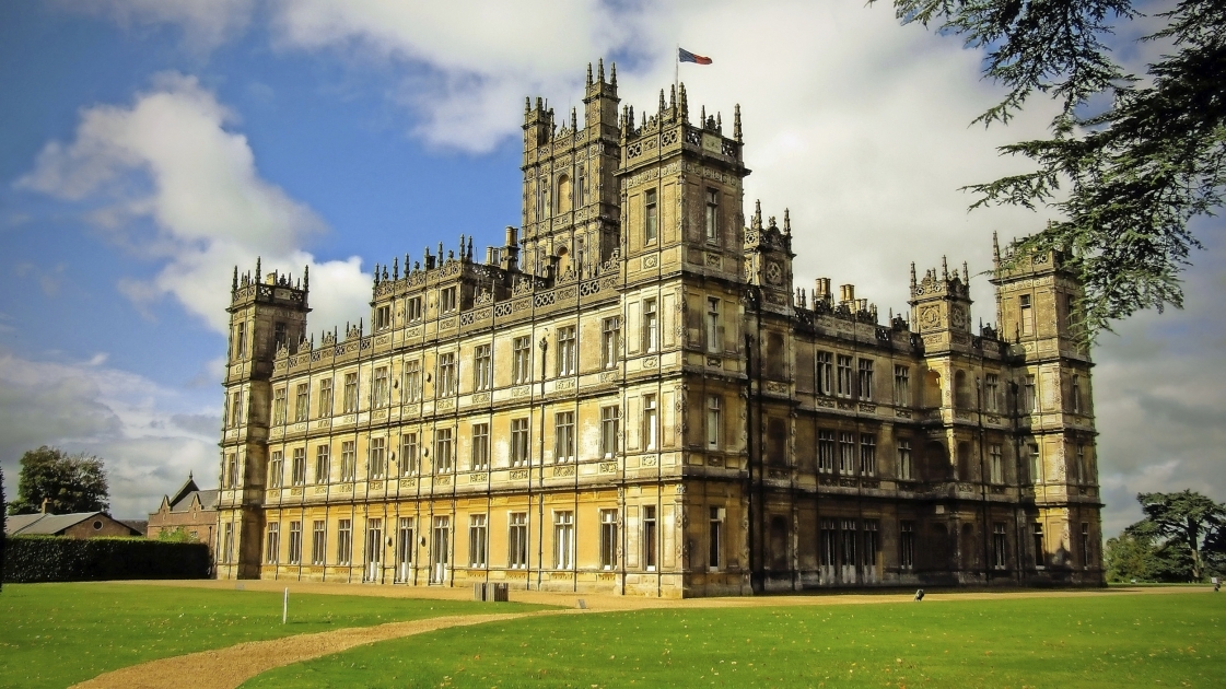 In welchem Haus wurde Downton Abbey gedreht?