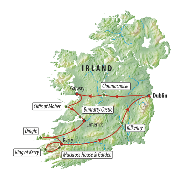 Busreise Irland Rundreise Grüne Insel Exklusiv